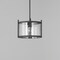 Maxim Lighting Belfry 1-Light Semi-Flush/Pendant 30061CLBK - alternate 3